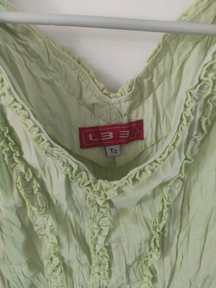 Robe effet froissé Taille 2 L33 - photo numéro 6