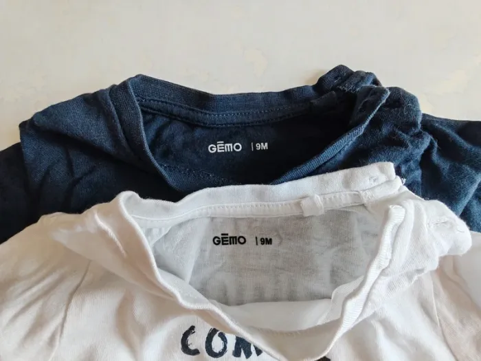 Lot maillots manches longue 9 mois - photo numéro 3