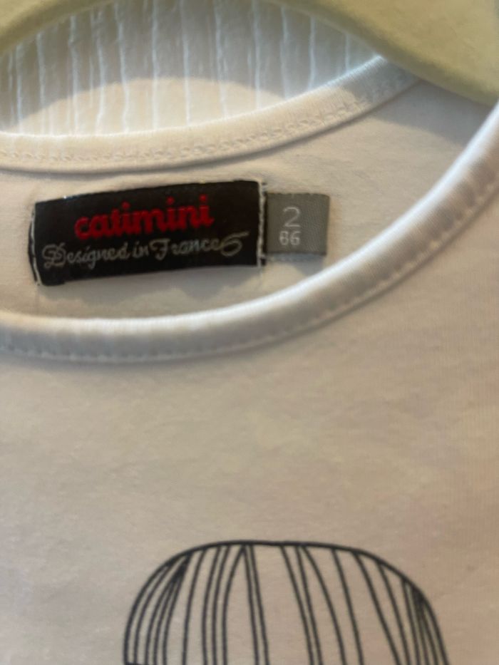 T-shirt Catimini 2 ans - photo numéro 2