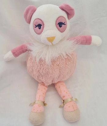Peluche panda rose Yuna - Les kalines - 29 cm - Kaloo