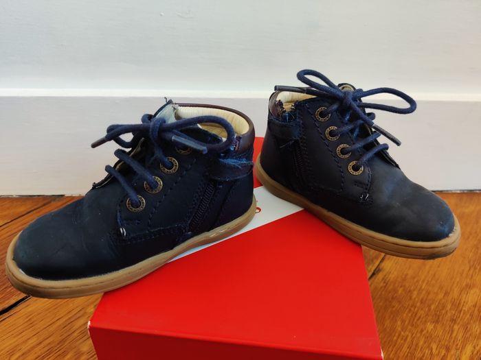 Chaussures Kickers Tackland bleu marine t21 - photo numéro 4