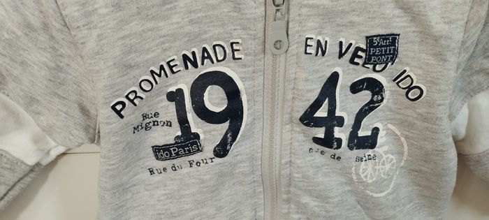 Gilet garçon 3/6 mois i do - photo numéro 4