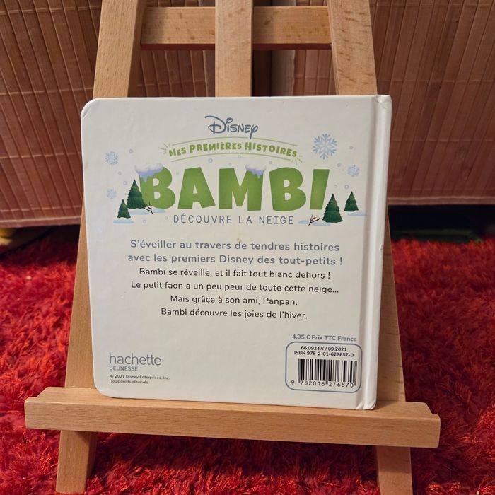 Livre enfant Disney mes premières histoires bambi aime sa maman - photo numéro 2