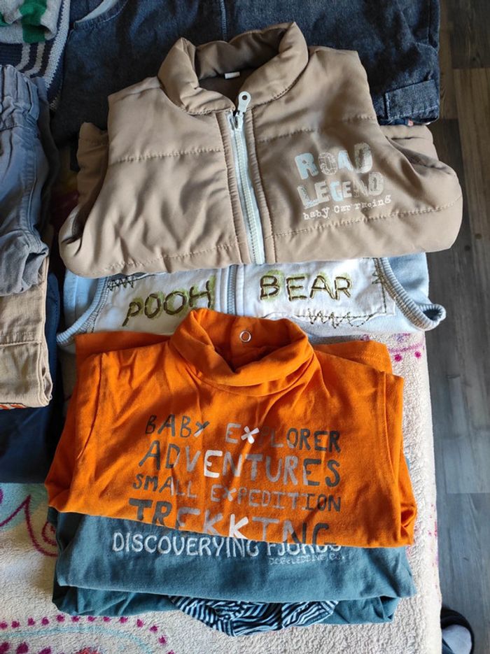 Lot vêtements garçon hiver 12 mois - photo numéro 2