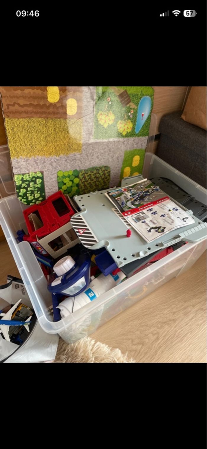 Aéroport et ferme majorette