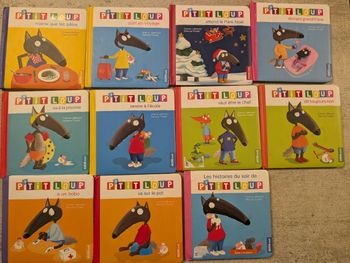 11 Livres petit loup