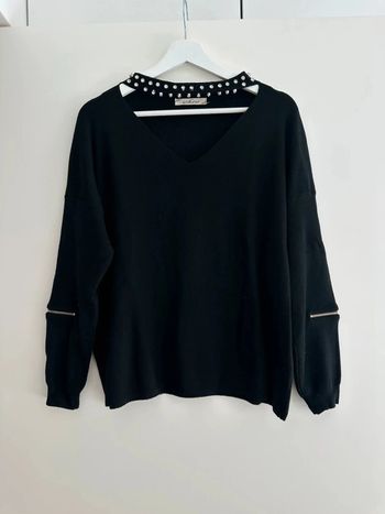 Pull noir pour femme taille M