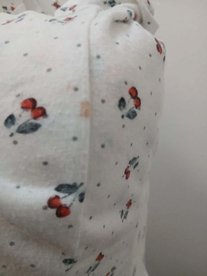 Tee-shirt blanc avec petites cerise taille XL Ardene - photo numéro 7