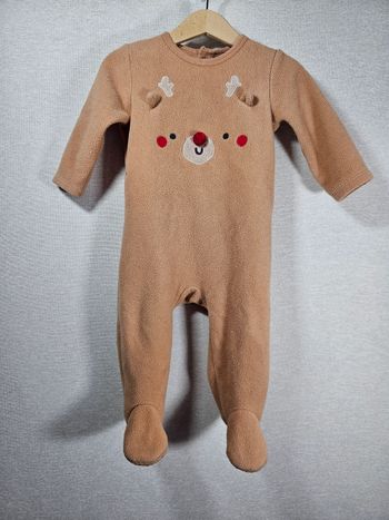 Pyjama renne de Noël 12 mois