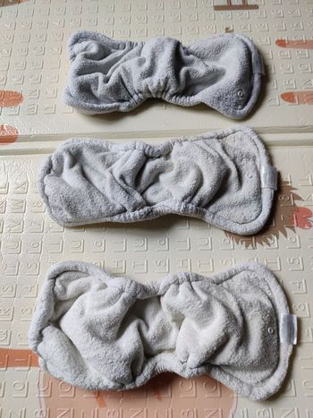 Lot 3 inserts bambou couche lavable