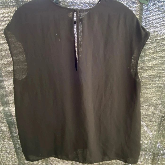 Jolie blouse drapée Zara taille «M - photo numéro 6