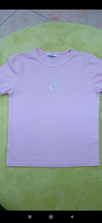 Tee-shirt rose Jennyfer taille XS