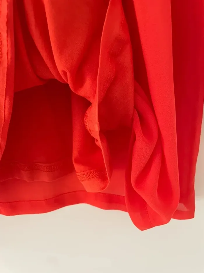 Robe orange la fée maraboutee taille 38 - photo numéro 3