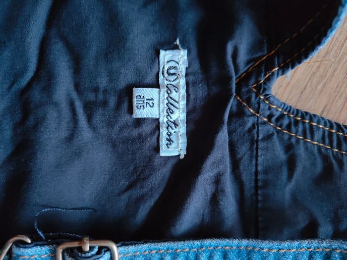 Robe salopette en jean 12 ans - photo numéro 2