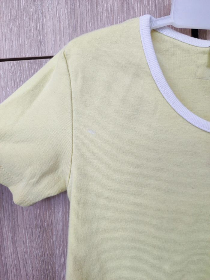 T Shirt jaune citron Kiabi 5 ans - photo numéro 4