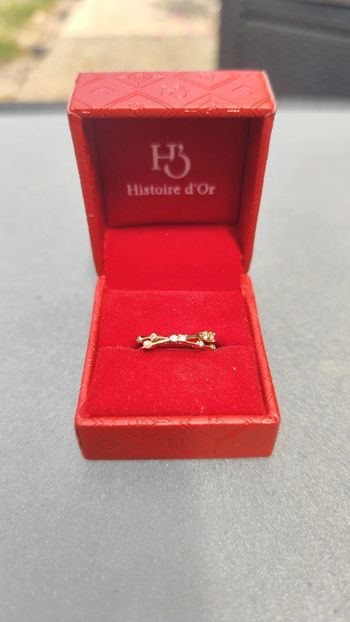 Bague jaune n°11 / LJN4 - 17mm