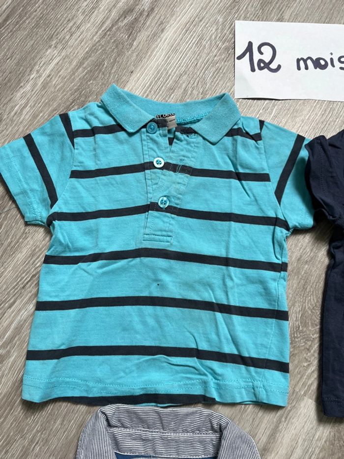 Lot 4 hauts 12 mois - photo numéro 3