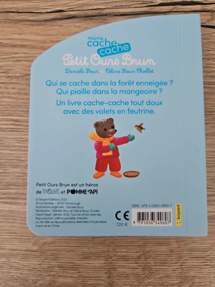 Livre petit ours brun - photo numéro 2