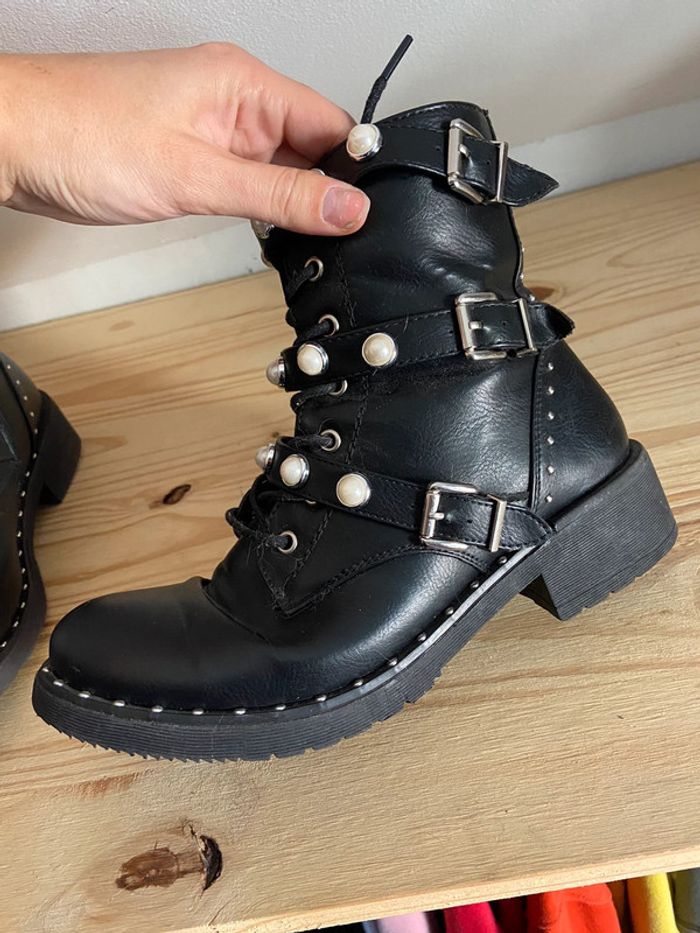Bottines à perles - photo numéro 4