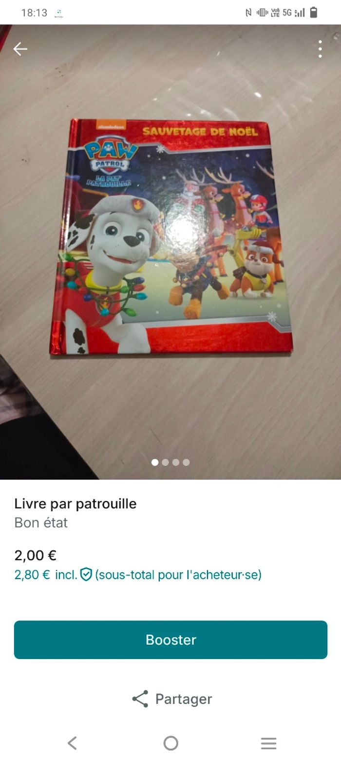Livre paw patrol - photo numéro 5