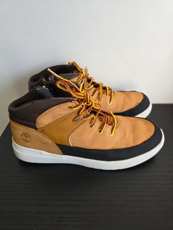 basket beige Timberland - photo numéro 3