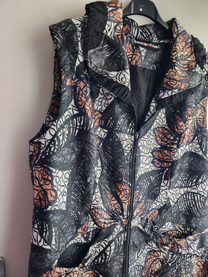 Veste longue sans manche femme taille 48 - glamz - photo numéro 2