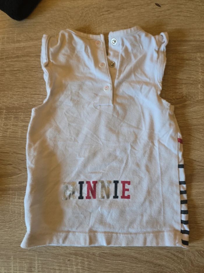 T-shirt minnie 9 mois - photo numéro 2
