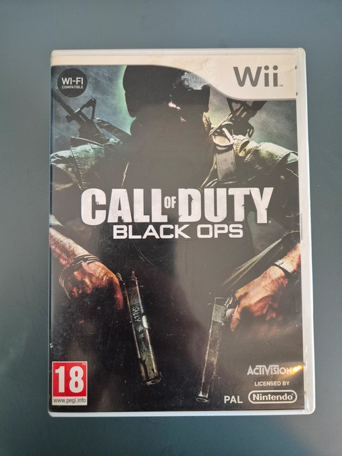 Call of Duty Black Ops Nintendo Wii - photo numéro 1