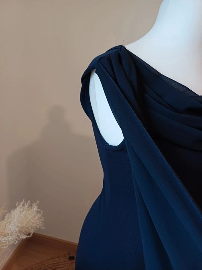 Robe chic bleue Marine Actuelle taille M 38 - photo numéro 5