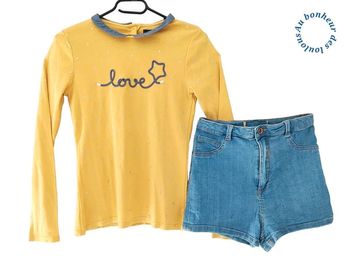 14 ans ensemble Teeshirt et short