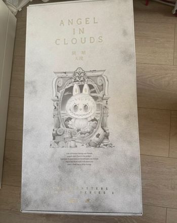 Zimomo blanc labubu taille XXL