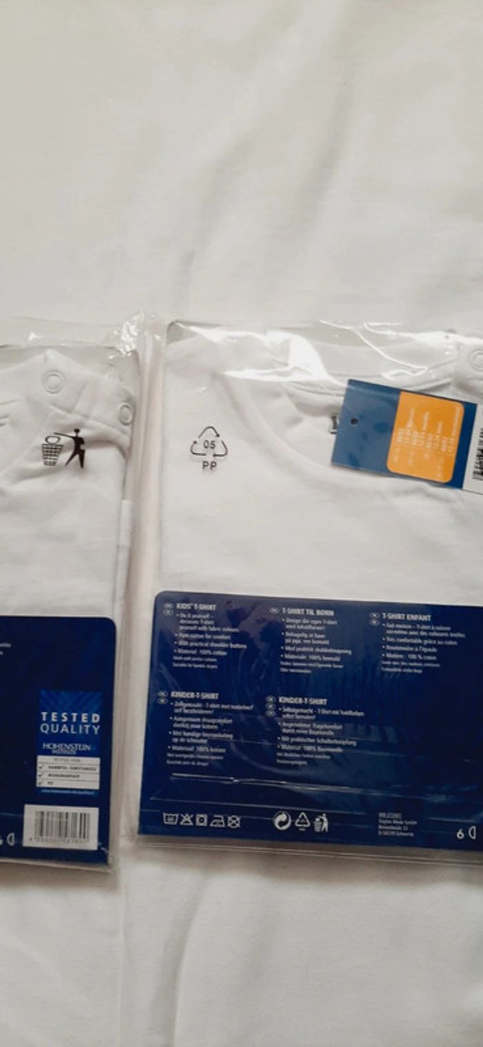 2 t-shirts à colorer - photo numéro 4