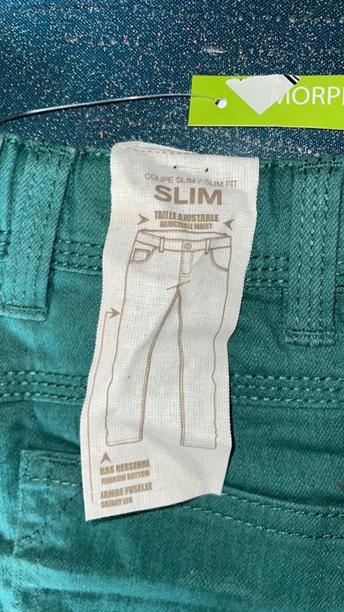 Jean slim mixte T6A spécial morphologie large - photo numéro 3