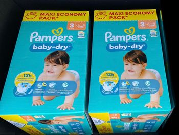 Lot de 2 packs Pampers taille 3