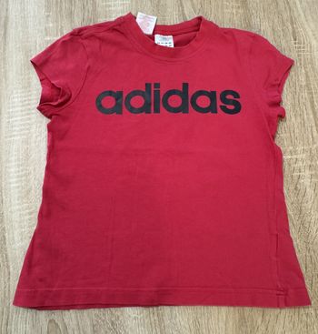 Tshirt manches courtes rose foncé Adidas