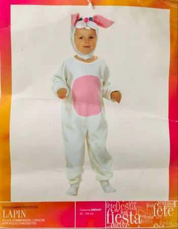 Déguisement lapin neuf 