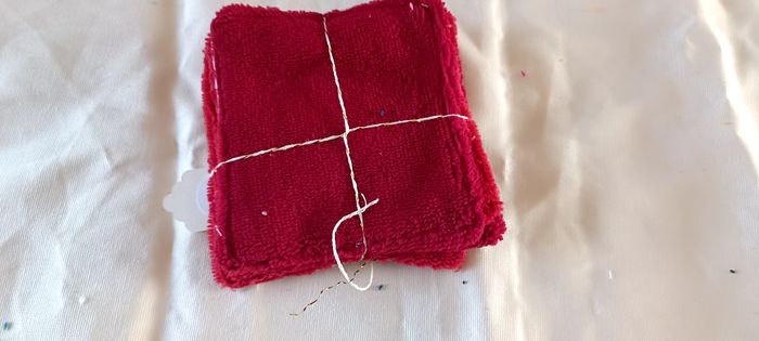 Lot de 5 lingettes lavables - photo numéro 2