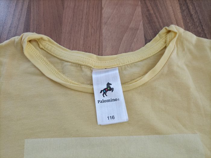 Tee-shirt jaune motif tournesols 5-6 ans🌻palomino - photo numéro 6
