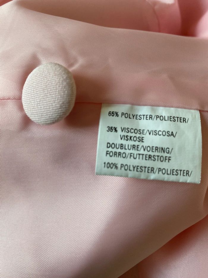 Veste longue brodée rôle pâle année 90 - photo numéro 6