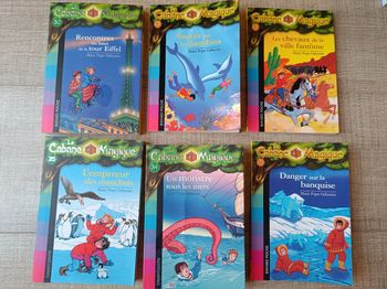 Lot 6 livres la cabanes magique