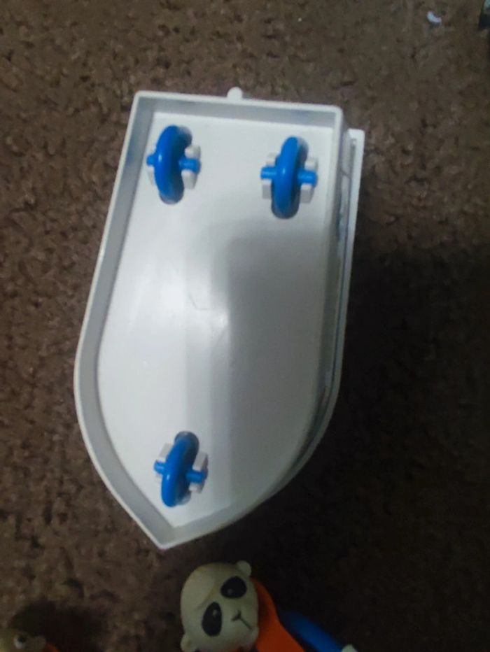 lot barque + 2 personnages zooland - photo numéro 9