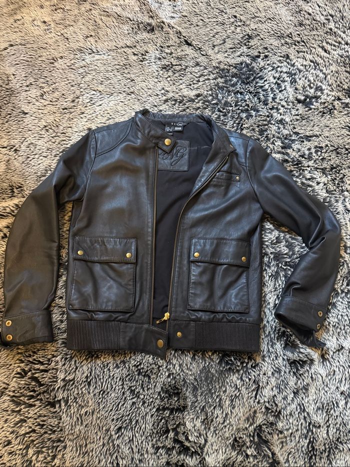 Veste en cuir
