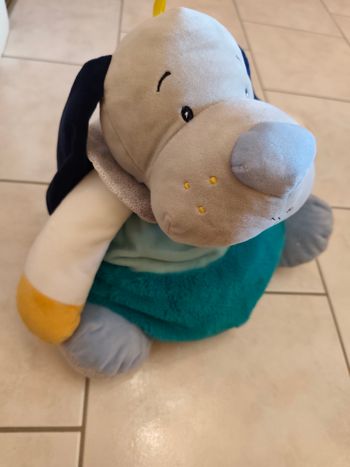 Baby Nat'Doudou range pyjama bleu