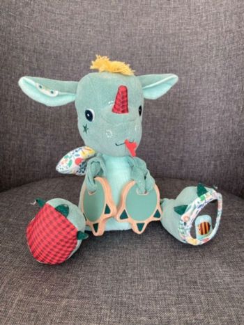 Peluche d’activités joe le dragon lilluputiens