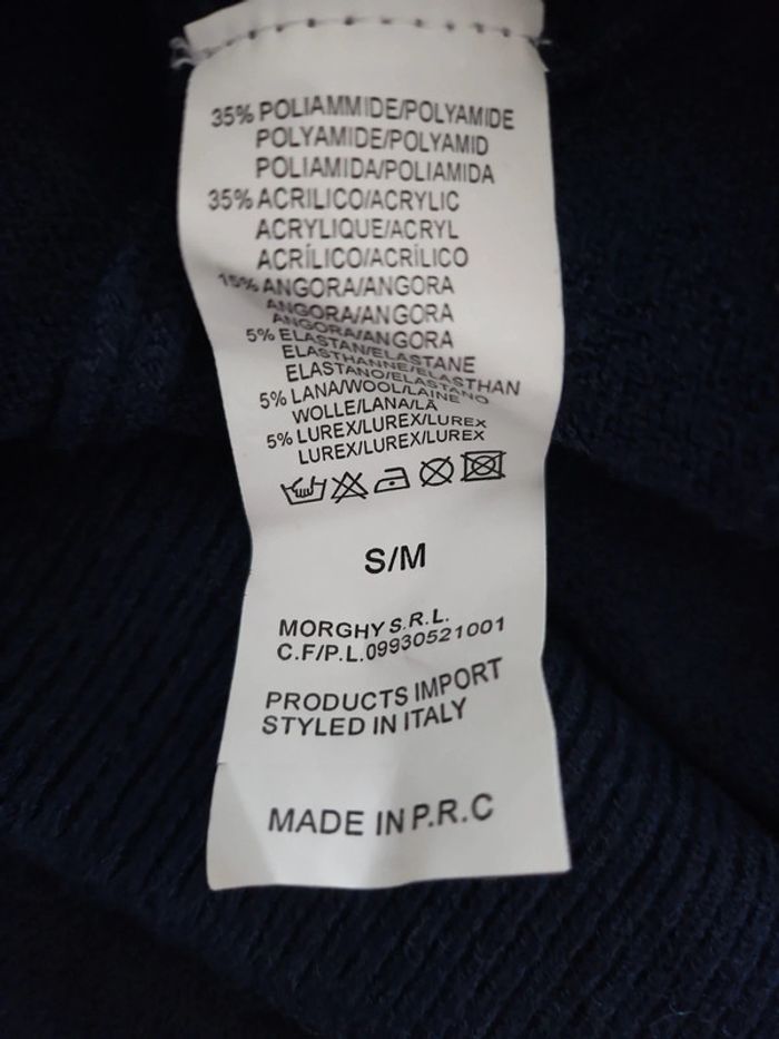 Pull à capuche laine/angora - photo numéro 8