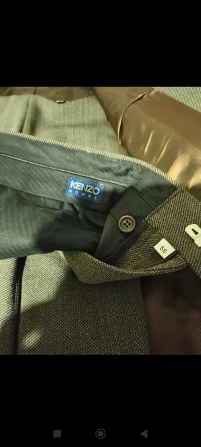 Costume Kenzo T 56 - photo numéro 8