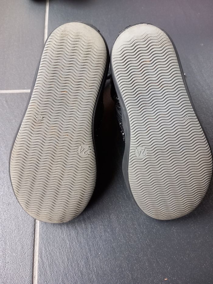 Chaussure fille Reqins 24 cuir très bon état - photo numéro 5