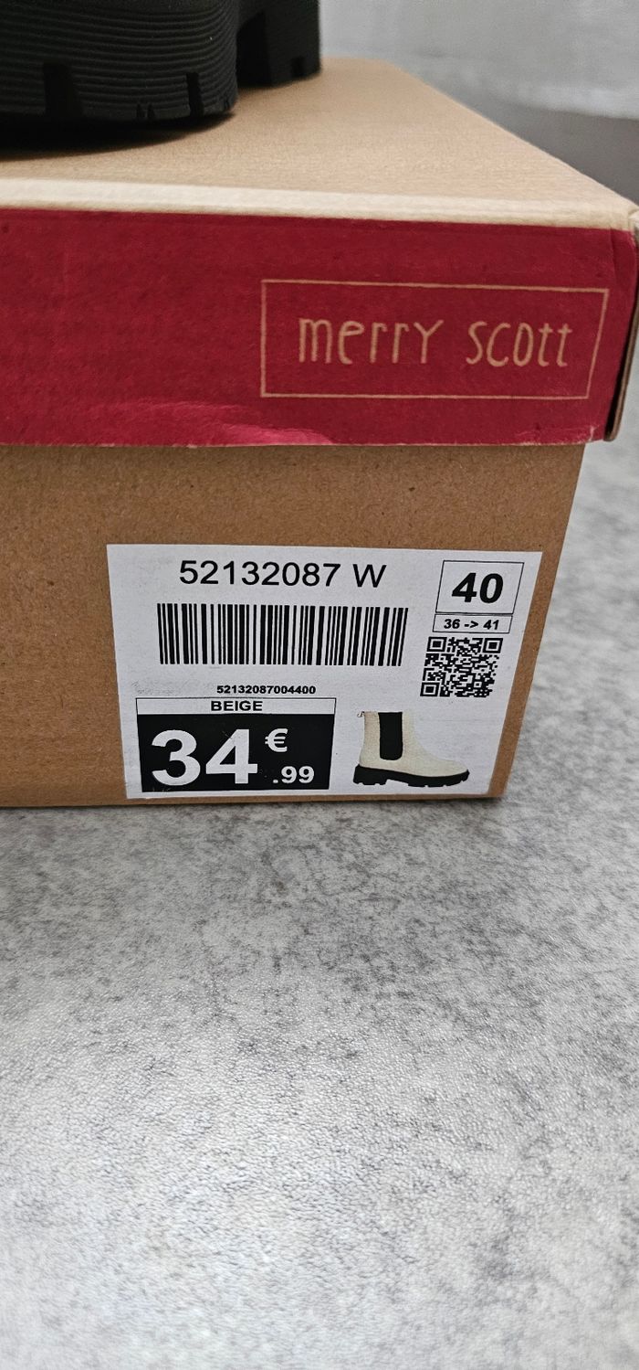 Bottine Chelsea femme 40 Neuf - photo numéro 4