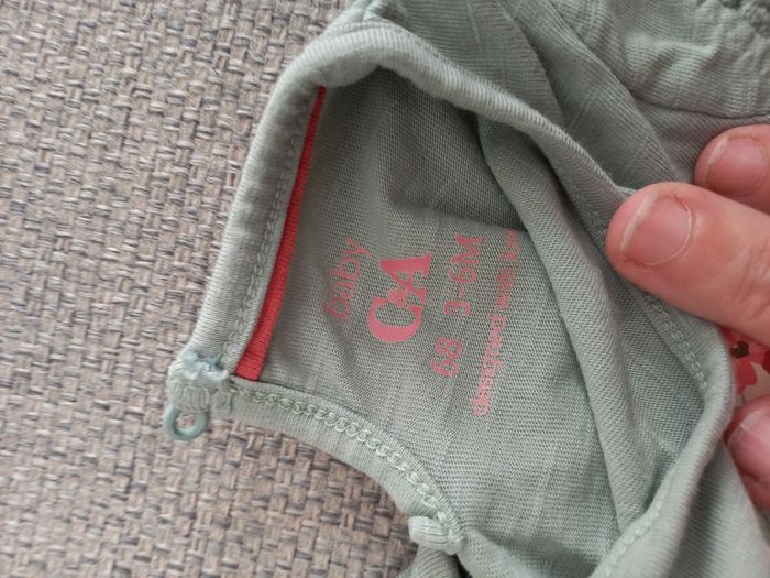 Ensemble short et tee-shirt C&A 3/6 mois - photo numéro 2