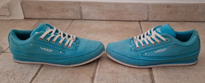 Baskets VO7 Yacht 13 – Turquoise – Pointure 40 – Bon état - photo numéro 10